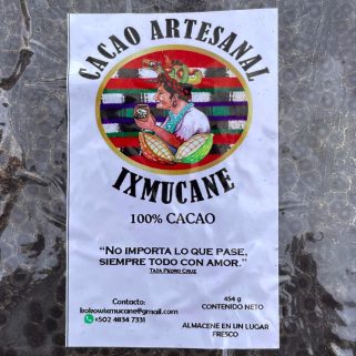 ceremonial cacao in a vacuum pack