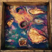 Felted wool artwork by Ali Rabjohns